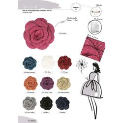 M08849 Flower Brooch