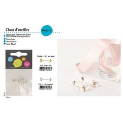 M09229 Earring Components 6 Sets/Pk