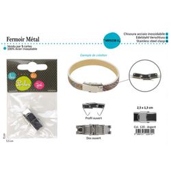 M09238 Metal Clasp, 25mm x 13mm