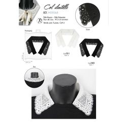 M09568 Lace Collar
