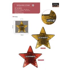 M11709 XL Sequin Star
