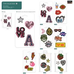 M11713 4pc Assortment Carded Appliques