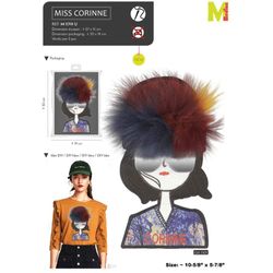 M11719 &Miss Corrine& XL Applique