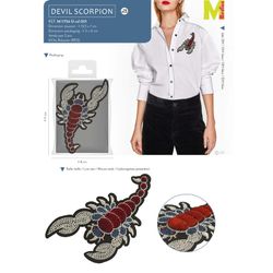 M11726 XL &Devil Scorpion& Applique