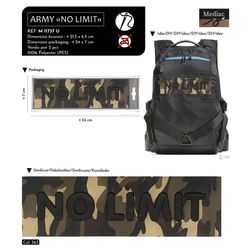 M11737 XL &No Limit& Camo Applique