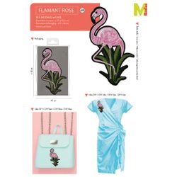 M11746 XL Flamingo Applique