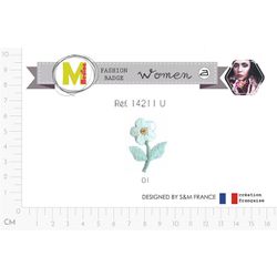 M14211 Small Flower Applique
