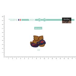 M14416 &Friend Bears& Appliques