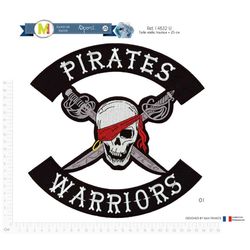 M14832 XL &Pirates Warriors& Appliques