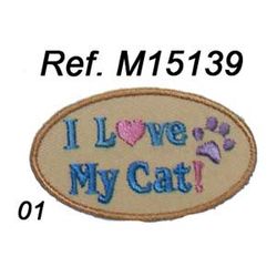 M15139 &I Love my Cat&