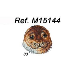 M15144 Seal Portrait Applique