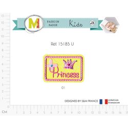 M15185 Princess Applique