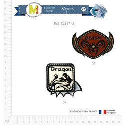 M15214 Dragon / Black / Love