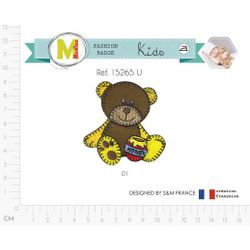 M15265 Bear with Honey Jar