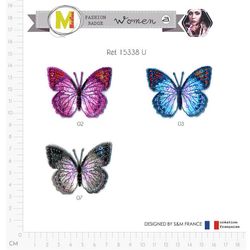 M15338 Sequin Butterfly
