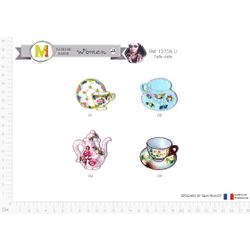 M15356 Tea Appliques