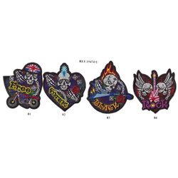 M15474 Rock Theme with Skulls