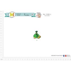 M15580 Money Bag Applique