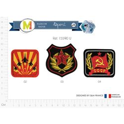 M15590 Russian Theme Badges