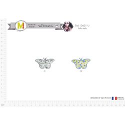 M15601 Floral Butterfly