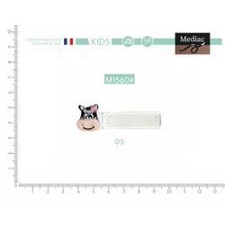 M15604 Name Tag with Animal Face