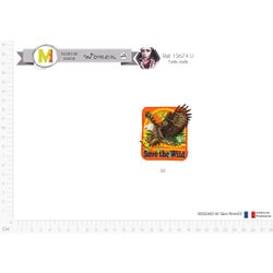 M15674 Animal Patches &Save the Wild&