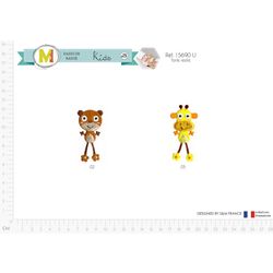 M15690 Fun Animals with Long Legs