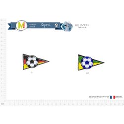 M15749 International Soccer Pennants
