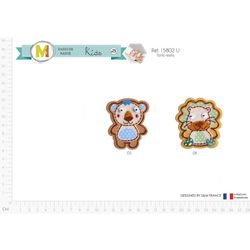 M15802 Cartoon Animals w/ Stitching