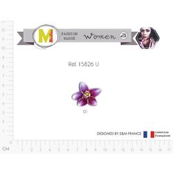 M15826 Small Flower Applique
