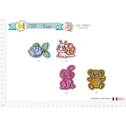 M15849 Cute Animal Appliques