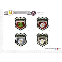 M15875 Forever Flower Badge