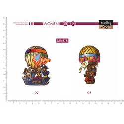 M15878 Hot Air Balloon Appliques