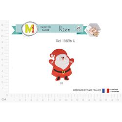 M15896 Christmas Theme Appliques