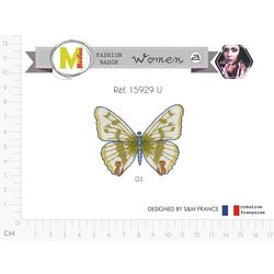 M15929 Butterfly Appliques