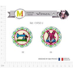 M15958 Couture Applique