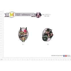 M15972 Underwear / Moped Appliques