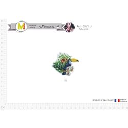 M15975 Tropical Bird Appliques