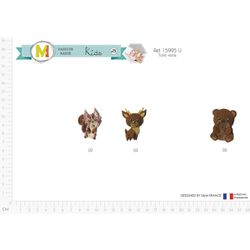 M15995 Forest Animal Appliques