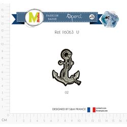 M16063 Anchor Applique