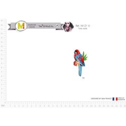 M16121 Tropical Bird Appliques