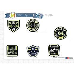 M16123 Various Badges Appliques