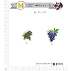 M16147 Fruit Appliques
