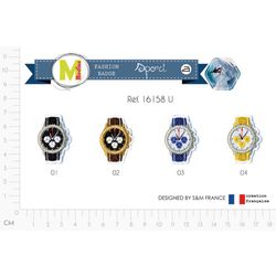 M16158 Wristwatch Appliques