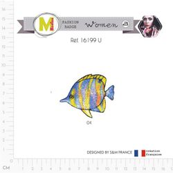 M16199 Beautiful Sea Life Appliques