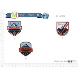M16240 Snow Sport Badges