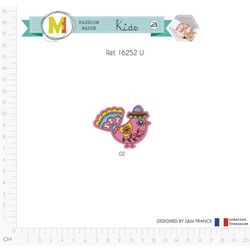 M16252 Day of the Dead Appliques
