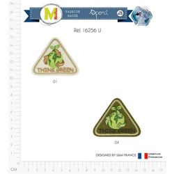 M16256 &Think Green& Appliques