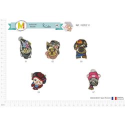 M16262 Winter Gear Animal Appliques