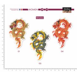 M16266 Eastern Dragon Appliques